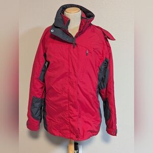 Women's Columbia vertex fully lined hooded jacket size Large